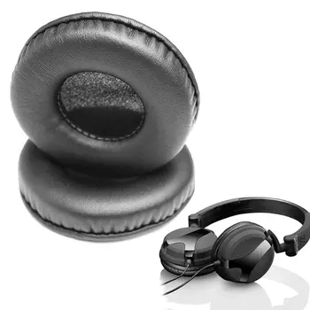 1 чифт Сменяеми Калъфи за ушни Възглавници, Кожени Амбушюры за слушалки AKG K518 K518DJ K518LE K81 NC6