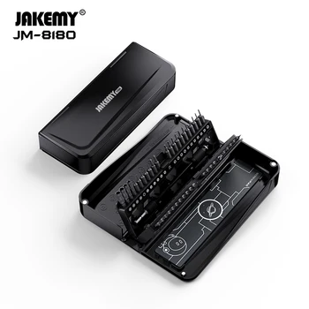 JAKEMY JM-8180 Набор от Прецизни Отвертки с Магнитни Прорези Phillips Torx Комплект Отвертки за Ремонт на Телефони и КОМПЮТРИ Ръчни Инструменти