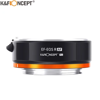 K & F КОНЦЕПЦИЯ EF-EOS R EF EF-S Обектив за EOS R RF Монтиране на Камера с автоматично фокусиране Преходни Пръстен За Canon EF Обектив за Canon EOS R RF Камера