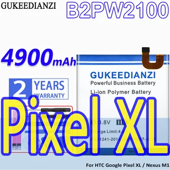 Висок Капацитет GUKEEDIANZI Батерия B2PW2100 B2PW4100 3900/4900 ма За HTC Google Pixel XL/Nexus M1 S1 Батерия batterij НЯМА