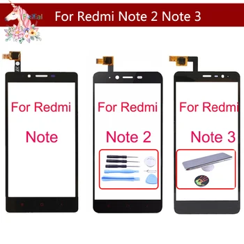 ОРИГИНАЛЪТ е За Xiaomi Redmi Note 2 Note 3 Сензорен Екран Дигитайзер Touchpad Сензор Предното Външно Стъкло Note2 Сензорен Екран БЕЗ LCD дисплей